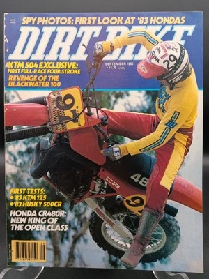 BICICLETA DIRT SEP 82 CR480R 500CR Suz SP125/250 Magoo At Carlsbad Sneak Peak 83 CR80 Foto 1 de 4