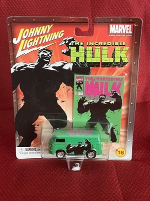 JOHNNY LIGHTING  2002 Marvel The Incredible HULK '33 Ford Panel Delivery Van MOC - Image 1 of 3