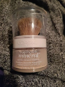 L'Oreal Paris True Match Mineral Foundation Powder Makeup NATURAL IVORY C1-2 461 - Picture 1 of 2