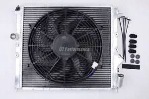 ALU Kühler Clio Williams 16S 16V R19 RSI Renault + Lüfter 160W Aluminium - Bild 1 von 1