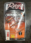 Rage R54000 Bowhunting CrossbowX 2 Blade 2in. 100 Grain Mechanical Broadhead