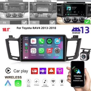 10.1" Car Stereo Radio For Toyota RAV4 2013-2018 Apple Carplay GPS BT Android 13 - Bild 1 von 11