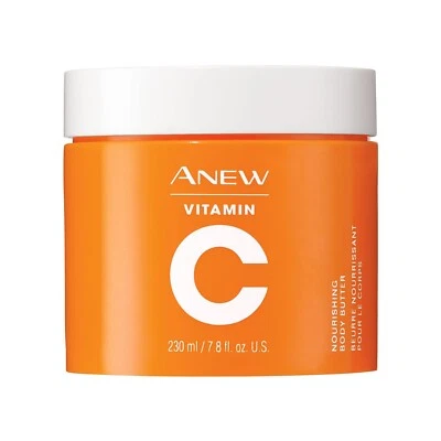 Manteca corporal nutritiva de vitamina C nueva - 7,8 fl. Oz. - Nuevo y precintado Foto 1 de 2