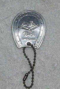 Vintage Silver Bird Las Vegas Keychain The Fun Hotel Casino Of The Strip - Picture 1 of 5