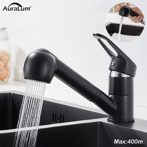 Wasserhahn Küchenarmatur mit Ausziehbar Brause Spültischarmatur Mischbatterie - Bild 1 von 9
