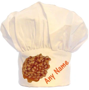 PERSONALISIERTE BAKED BEAN DRUCK KOCHMÜTZE BBQ POLYESTER WEIHNACHTSGESCHENK BACKEN  - Bild 1 von 2
