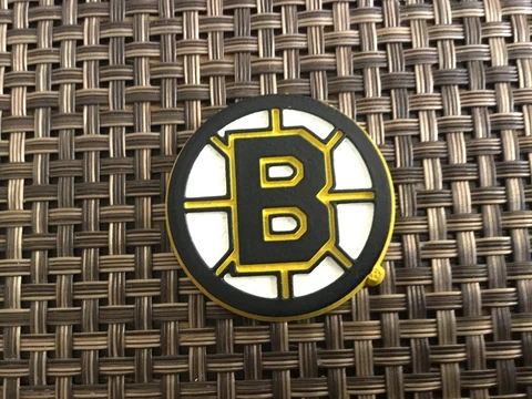 NHL Vintage rubber fridge Boston Bruins  standing board magnet Cover