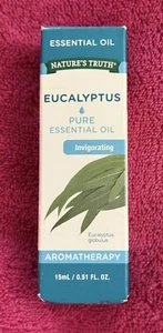 Nature's Truth Aromatherapy Pure Essential Oil Eucalyptus Invigorating 0.51 oz - Picture 1 of 10