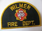 TEXAS   TX   -   Wilmer   EMS  Fire  Rescue Dept  Patch  Iron On  4.5"  Rare Vtg