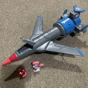THUNDERBIRDS SUPERSIZE TB1 WITH OPENING HATCHES AND FIGURE AND ACCESSORIES NICE
