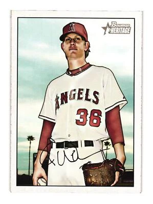 2007 Bowman Heritage #2 Jered Weaver Los Angeles Angels - Image 1 of 2