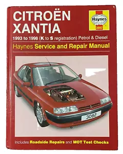 CITROEN XANTIA HAYNES MANUAL PETROL & DIESEL MODELS 1993 - 1998 - Picture 1 of 1