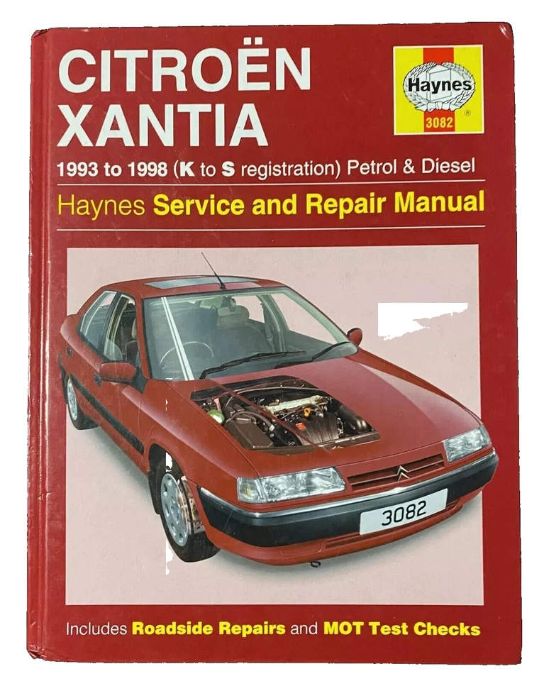 CITROEN XANTIA HAYNES MANUAL PETROL & DIESEL MODELS 1993 - 1998 - Image 1 of 1