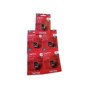 (5) SanDisk 128GB ImageMate SDXC UHS 1 Memory Card - 140MB/s SDSDUN4-128G-AW6KN - Picture 1 of 2