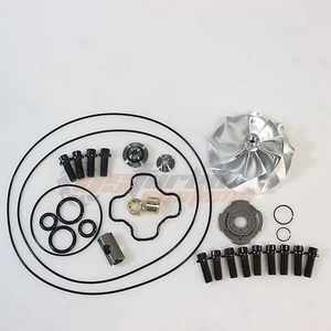 94~03 Powerstroke 7.3L GTP38 TP38 9+0 Billet Compressor Wheel Repair Kit 13Bolts - Bild 1 von 10