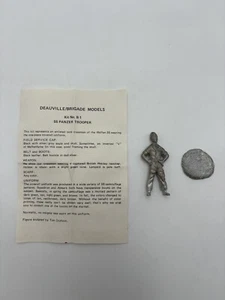 WW2 WWI Deauville / Brigade Models German SS Panzer Trooper Metal Kit - Picture 1 of 9