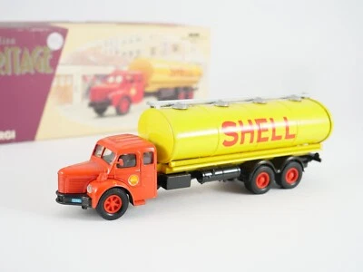 Corgi 73201 Berliet GLR8 Cisterne Shell - Immagine 1 di 4