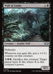 Wall of Limbs (Near Mint NM) Tarkir: Dragonstorm Commander (TDC) - Picture 1 of 1