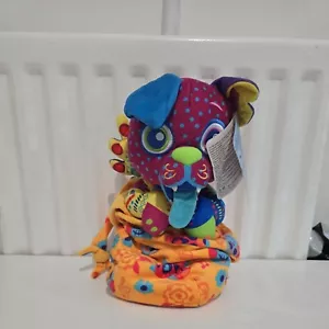 2021 Disney Parks Pixar Baby Dante Alebrije Dog in a Blanket Pouch Plush Coco - Picture 1 of 4