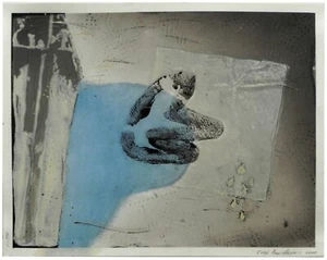 Zigi Ben-Haim: Summer Blue 2000 / Israeli Jewish American Contemporary - Picture 1 of 3