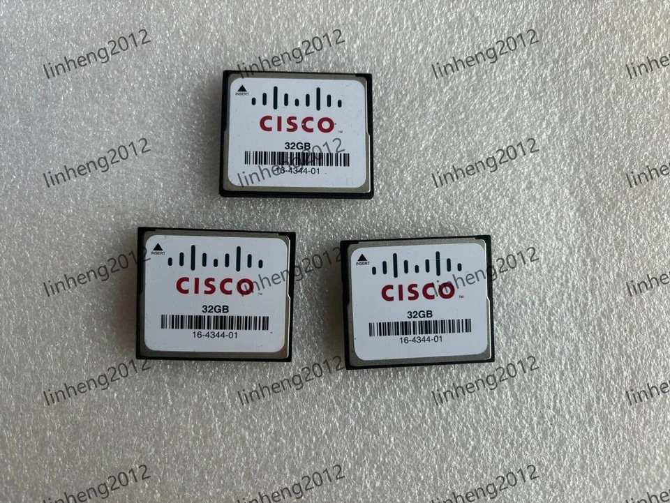 3PCS  CISCO 32GB CF CARD - Image 1 of 2