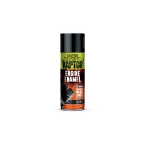 UPOL RAPTOR 1K HIGH TEMP MOTOR EMAILLE MATT FLACH SCHWARZ AEROSOL 363ML - Bild 1 von 1