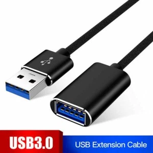 ✨USB-3.0 Super-Speed Verlängerungskabel Kabelverlängerung Stecker Buchse 1/2M - Bild 1 von 11