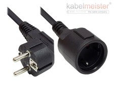 Kabelmeister Power Cable Extension - Black 10 m