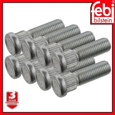 Wheel Stud Bolt x8 Febi 46691 For Mitsubishi Endeavor Eterna Expo FTO Galant — 第 1/4 张图片