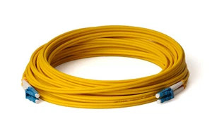 CONBIC® 0,5m-300m LC LC Glasfaser Lichtwellenleiter gelb Duplex OS2 Singlemode - Picture 1 of 5