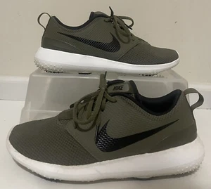 Nuevos Zapatos de Golf Nike Roshe G Oliva Camuflaje Verde Negro AA1837-200 Hombres Talla 8.5 - Imagen 1 de 9