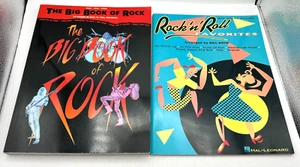 Lot of 2 Rock n Roll Music Books Piano Vocal Guitar Paperback - Picture 1 of 9