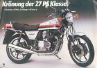 Kawasaki Z 400 J Prospekt 1980 D brochure prospectus catalogue catalogus Katalog