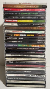 MUSIC CD COLLECTION - LOT - MOVIE SOUNDTRACK - ROMEO JULIET - THE MISSION - BLOW - Foto 1 di 1