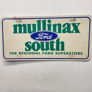 MULLINAX FORD SOUTH FORD SUPER STORE ,FL Dealership Advertising License Plate - Picture 1 of 2