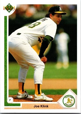 1991 Upper Deck - #468 Joe Klink - Image 1 of 2