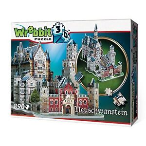 Wrebbit3D - Neuschwanstein Castle 3D Jigsaw Puzzle - 890 Pieces