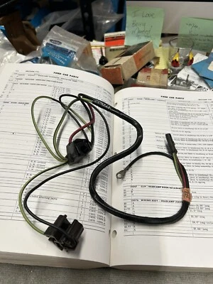 Ford Fairlane 1962 1963 nuevo de Lote Antiguo Faro Luz Cableado Arnés C2oz-13076A Foto 1 de 4