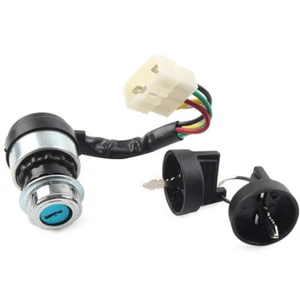 for Chinese Generator 170F 178FA 178F 186F 186FA Ignition Key Switch Set 5 Wires - Imagen 1 de 5