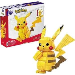 MEGA CONSTUX POKEMON JUMBO PIKACHU 806 PIECES 806 PIECES 32CM AGE 8+ NEW FVK81 - Picture 1 of 4