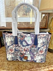 Nuova borsa tote borsa Disney Parks 2022 Haunted Mansion Dooney & Bourke Trend nuova con etichette - Foto 1 di 16