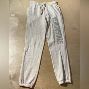 Aeropostale Light Gray Joggers XS (NL) - Picture 1 of 10