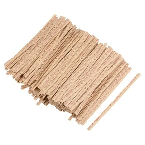 Long Strong Twist Ties 4 Inches Quality Kraft Closure Tie Coffee 1000pcs - Afbeelding 1 van 4