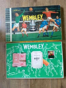 COMPLETE Vintage Ariel Wembley Game FA Cup Football Board Game 1960s - Picture 1 of 10