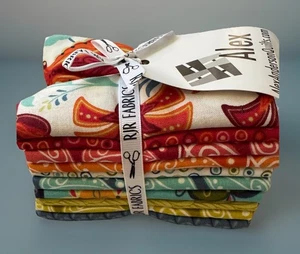Alex Anderson Quilts “Mirage” Pattern (10) Fat Quarters Bundle - Picture 1 of 4