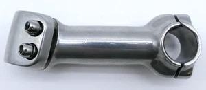 Vintage Alloy Stem – 110mm – Silver – 25.4mm Bar / 28.6mm Steerer (1 1/8”) Retro - Picture 1 of 9