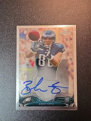 Topps Chrome Zach Ertz 2013 *EN TARJETA*/600 RC automático Foto 1 de 4