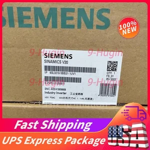 SIEMENS 6SL3210-5BB21-1UV1 / 6SL3 210-5BB21-1UV1 spedizione gratuita - Foto 1 di 3