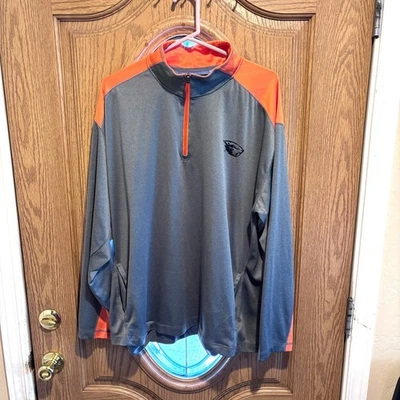 Champion Elite XXL Pullover Oregon State Beavers Gray and Orange Long Sleeve - Image 1 of 4