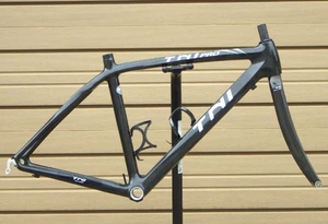 TNI PRO Rahmenset Vollcarbon Rennrad schwarz Größe 460 mm / Oberrohr 520 mm kostenloser Versand JP - Bild 1 von 8